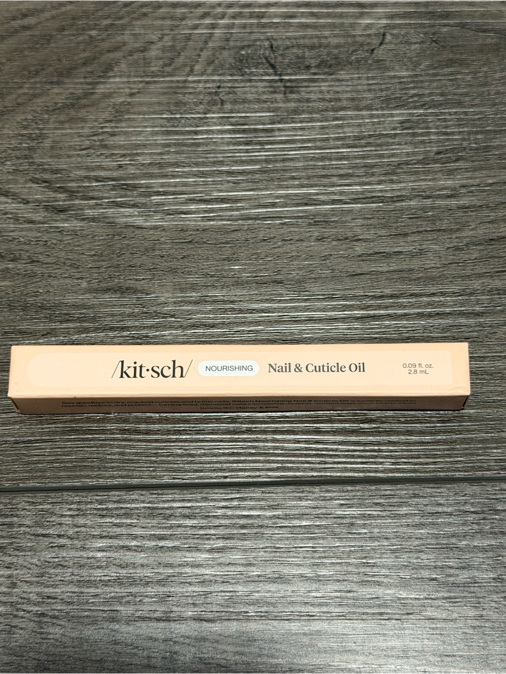 Kitsch Nourishing Nail & Cuticle Oil, Honey & Milk, 2.8 mL / 0.09 fl oz